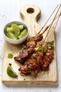 Brochettes de poulet