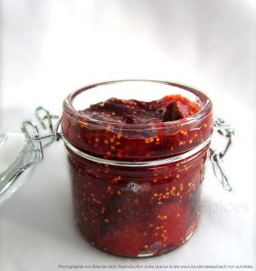 Confiture de figue aux épices