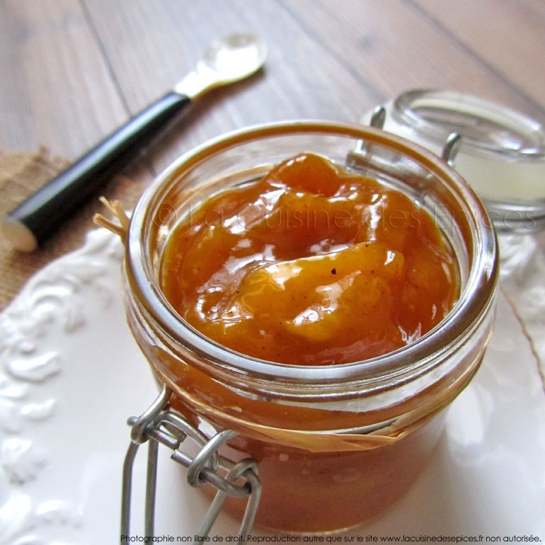 Confiture de Mangue aux épices