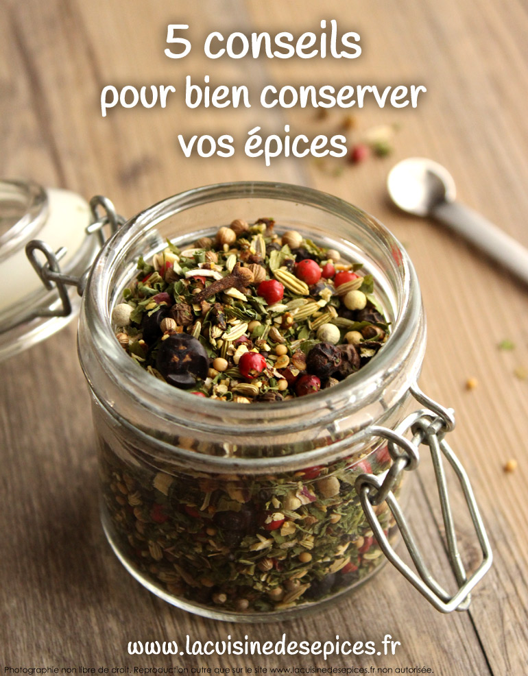 5 conseils indispensables pour bien conserver vos épices