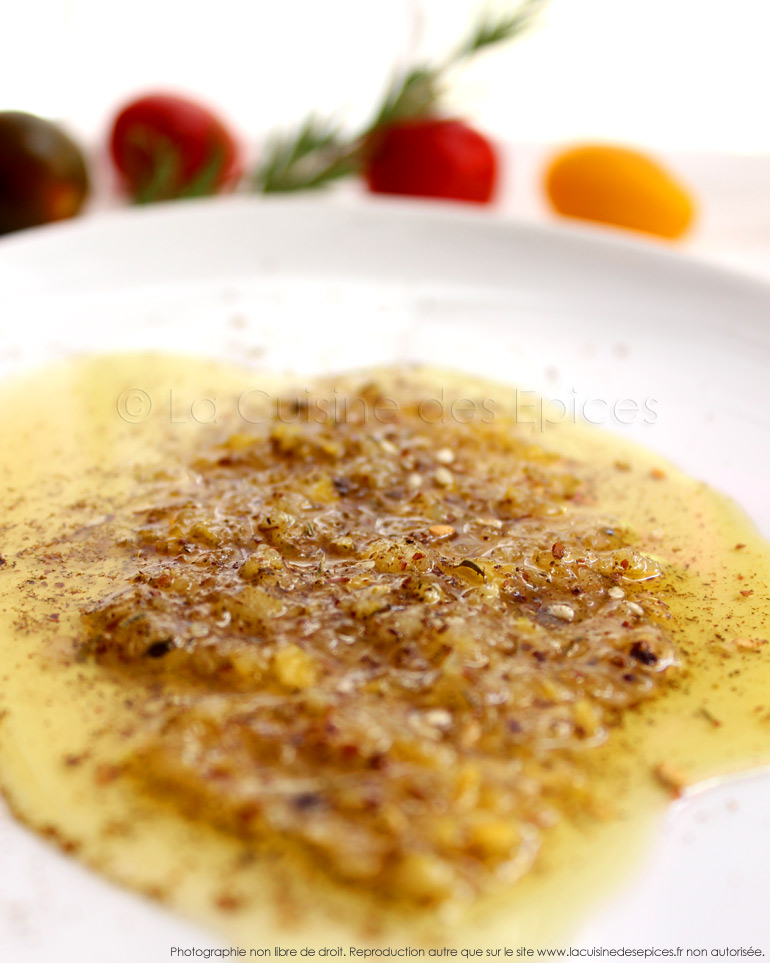 Vinaigrette au Zaatar