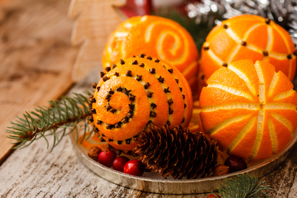 Pomme d'ambre ou orange de Noël